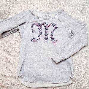 Miss Me Girls Small Sweatshirt